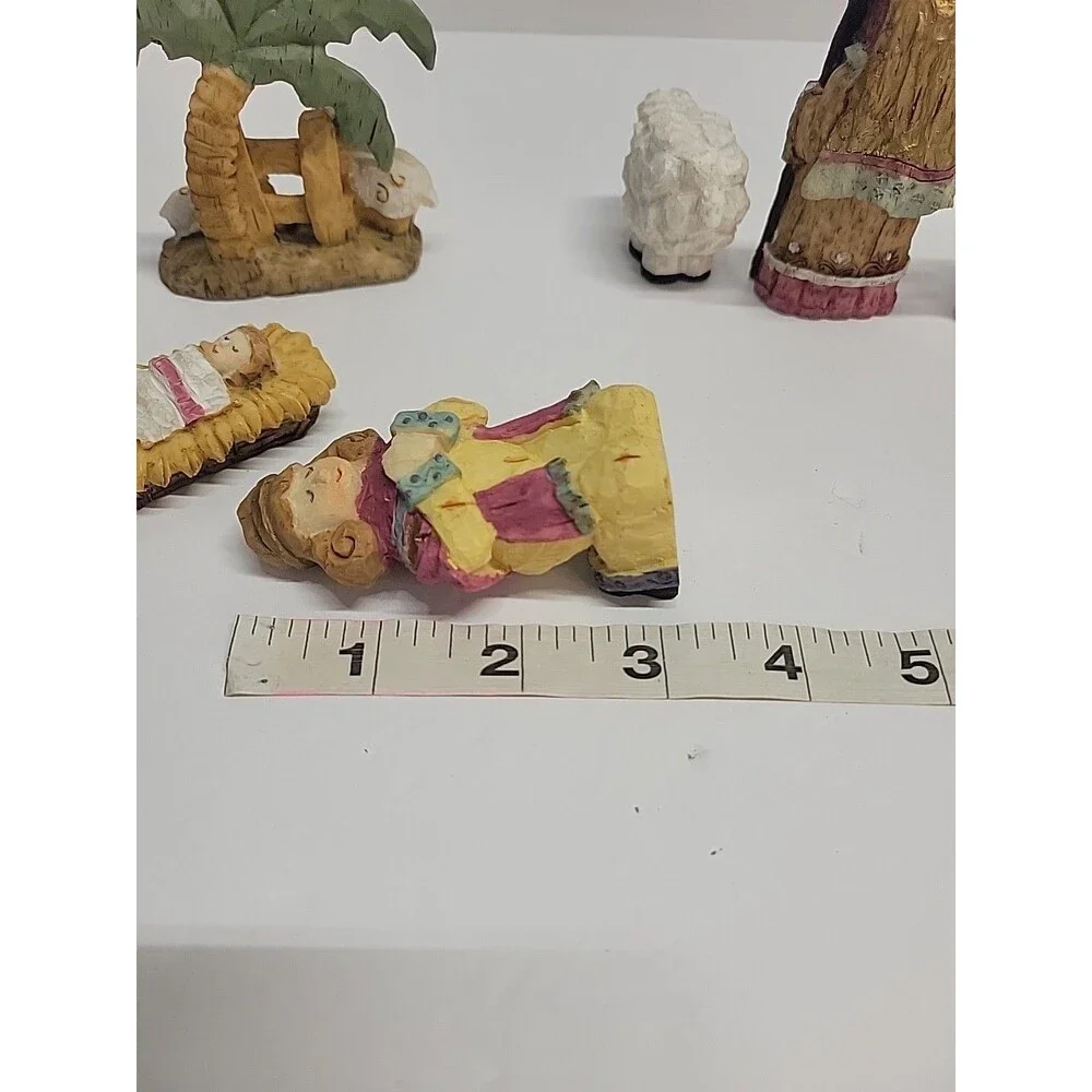 NATIVITY SET RESIN 7 PIECE‎ 4